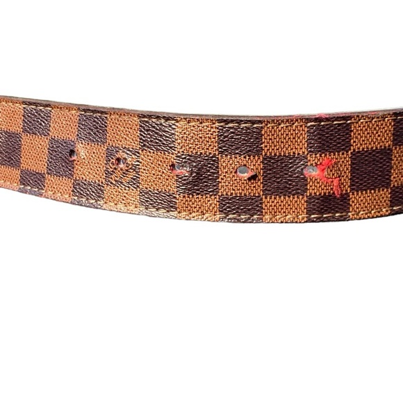 Louis Vuitton Checkerboard Belt Paris France 46/115 (S-1) - Picture 7 of 8